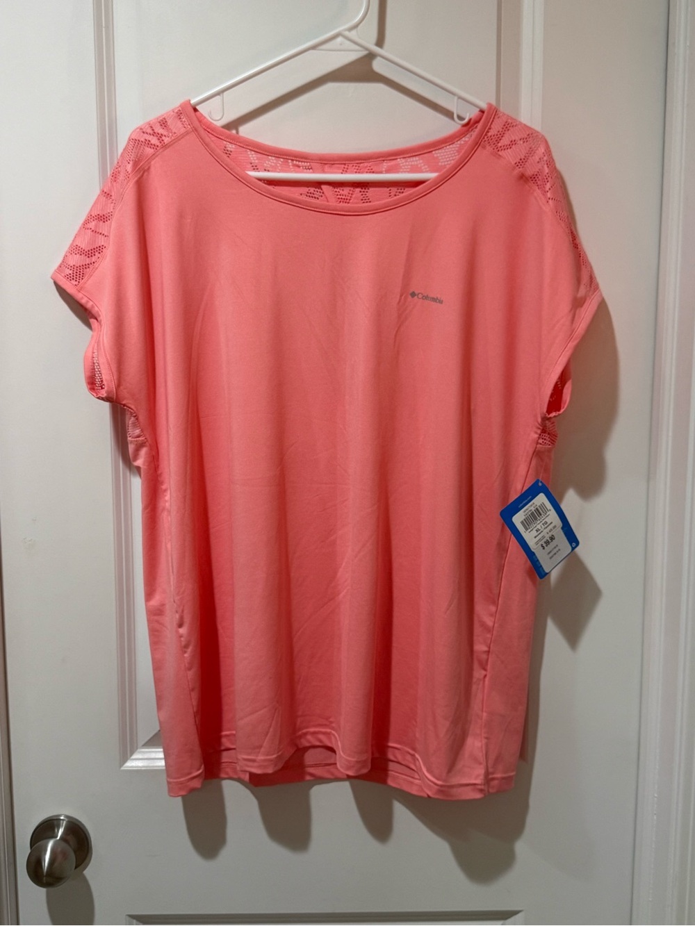 Columbia Women's Pink Short Sleeve Performance Tee